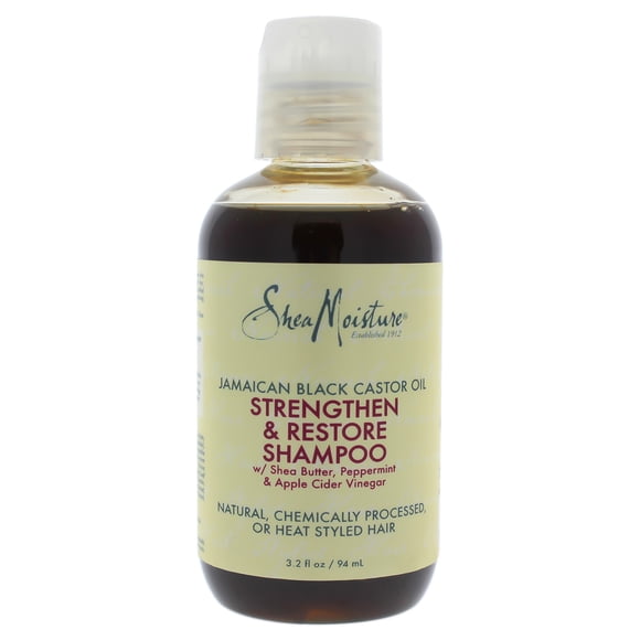 Jamaican Black Castor Oil Strengthen and Restore Shampoo by Shea Moisture for Unisex - 3.2 oz Shampoo