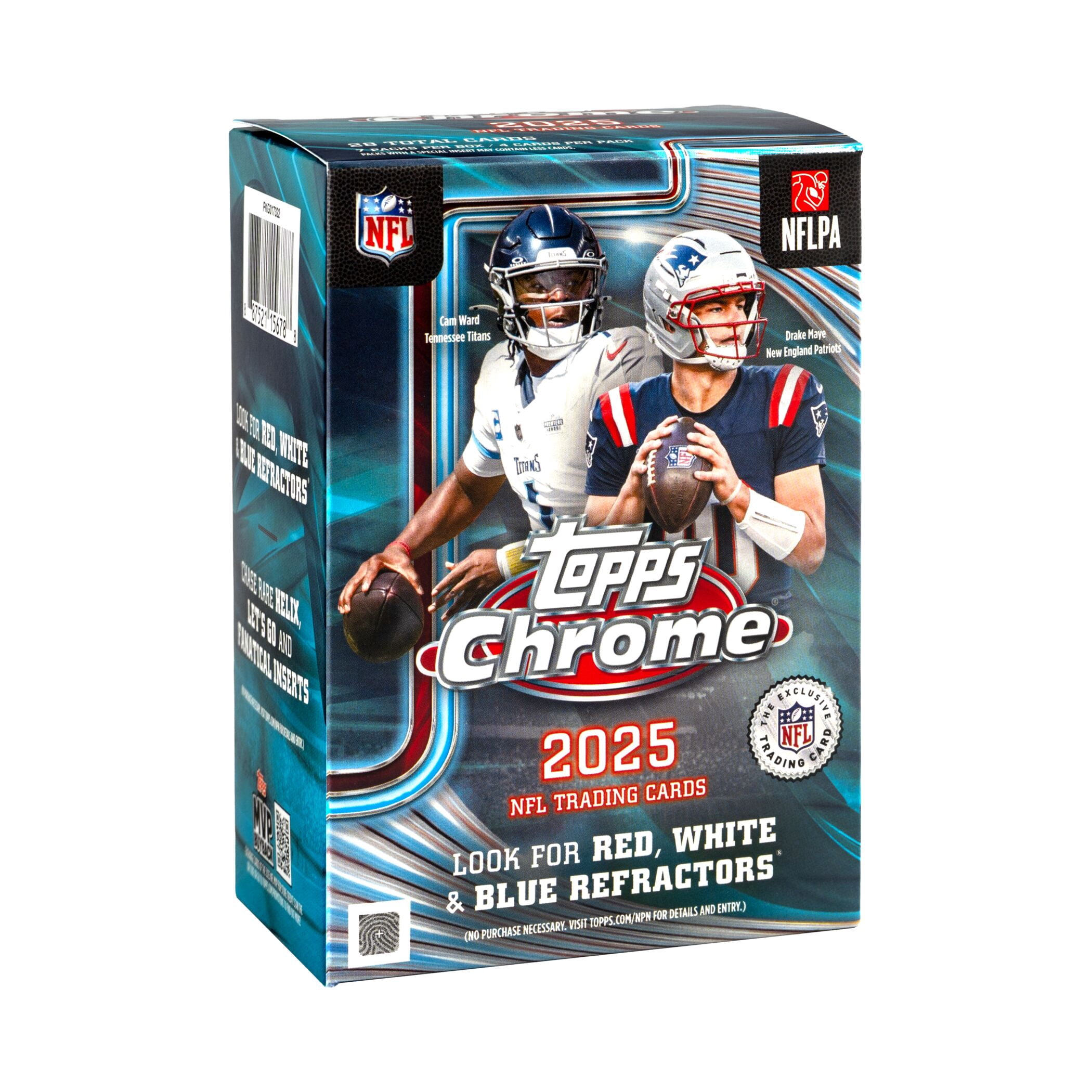 2025 Topps Chrome Football Trading Cards Value Box - Walmart.ca