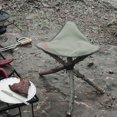 thumbnail image 1 of fastboy Pliant Triangle Tabouret Tissu Outils de Plein Air Léger pour le Camping Vert, 1 of 9
