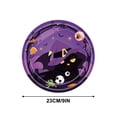 thumbnail image 2 of EGNMCR Halloween Decorations, Halloween Ornaments, Halloween Gifts Halloween Party Tableware Set Disposable Scary Party Tablecloth Halloween Theme Party disposable tableware, 2 of 3