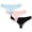 Pink, variant on Women's Seamless Lace Thong Underwear Set - 3-Piece Low Waist Comfortable and Breathable Panties for Daily Wear