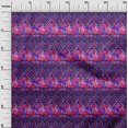 thumbnail image 3 of oneOone Viscose Jersey Purple Fabric African Aztech Sewing Material Print Fabric By The Yard 60 Inch Wide, 3 of 4