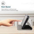 thumbnail image 2 of Case for iPhone 14 Card Slots Holder Wallet Kickstand Folio Flip PU Leather Magnetic, 2 of 5