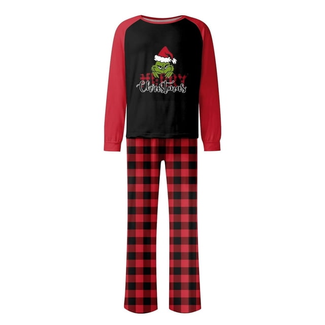 Pyjamas de Noël Assortis pour Femmes Ensembles de Pyjamas de Vacances pour la Famille