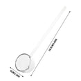 thumbnail image 3 of JZCHUNTOY High Borosilicate Glass Soup Spoon, High Temperature Resistant Hot Oil Ladle, Open Flame Heating Safe, Durable Food Grade Spoon for Kitchen, Cooking, Frying, Stirring Use, 3 of 5