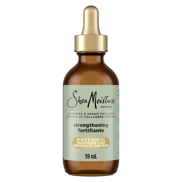 SheaMoisture Scalp & Hair Oil Strengthening Rosemary & Vegan Collagen, 59 ml