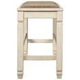 thumbnail image 5 of Signature Design by Ashley Bolanburg Double Upholstered Bench Counter Height Whitewash, 5 of 5