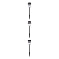 thumbnail image 2 of jesticaly 2Pcs Stainless Solar LED Lawn Lamp IP44 Outdoor Garden Pathway Landscape Lamp Red 3Set, 2 of 6