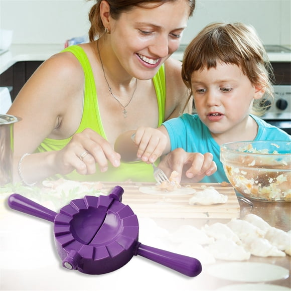 Ymkly Maker Inch Ravioli Dumpling Wrap Tortilla Folder Dough 2 In 1 Cutter Sealer Pierogi Calzone Hand Pot Pie Maker Wraper