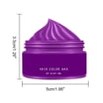 thumbnail image 3 of Cire Colorante pour Cheveux Naturelle Instantanée Unisexe Lavable Hydratante Modélisation Mode Colorée Cire Colorante Jetable Coiffure Naturelle Teinture Pommade, 3 of 6