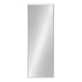 thumbnail image 1 of Kate and Laurel Evans Framed Wall Panel Mirror, 16x48, White, 1 of 5