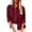 ZA-Wine, variant on Meichang Button Down Shirts for Women Long Sleeve Lapel Collar Linen Shirts Solid Casual Plus Size Cotton Linen Tops with Pocket White S