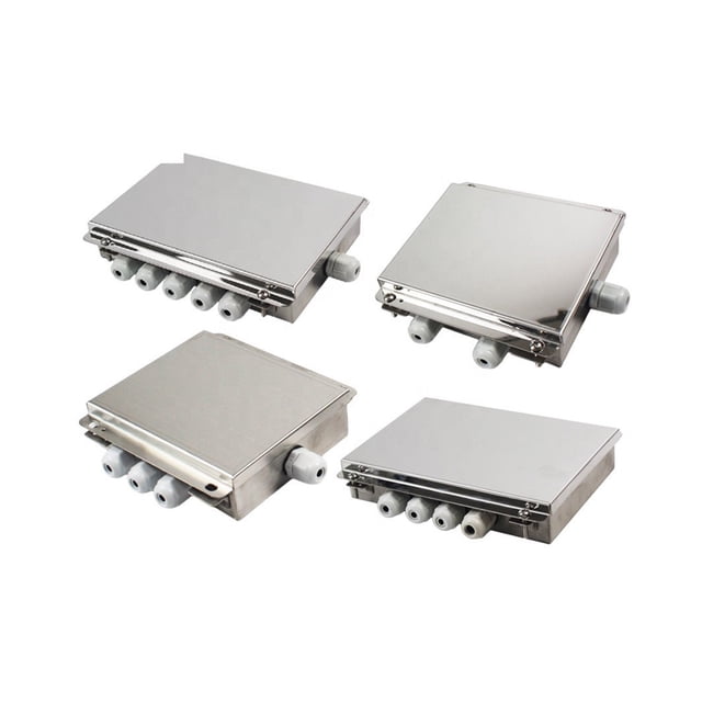 Weight Bridge Truck Floor Die Casting Waterproof IP67 4/6/8/10 Line Weighing Scale Load Cell Junction Box ,Long Lasting