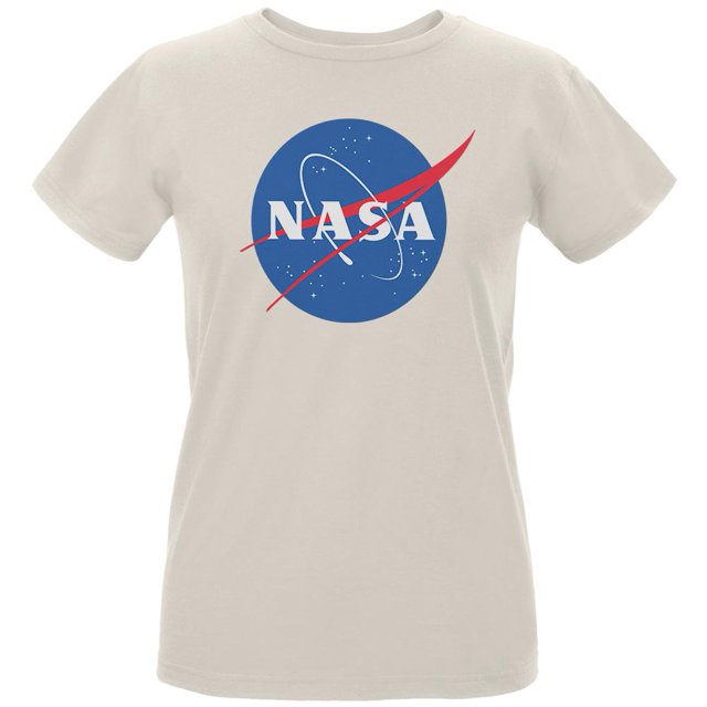 T-shirt Biologique pour Femmes avec Logo de la NASA