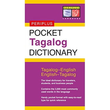 Pocket Tagalog Dictionary: Tagalog-English English-Tagalog (Periplus Pocket Dictionaries)