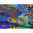 thumbnail image 5 of oneOone Rayon Sea Green Fabric Paisley Patchwork Sewing Material Print Fabric By The Yard 56 Inch Wide, 5 of 5
