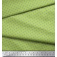 thumbnail image 3 of Soimoi Moss Georgette Fabric Geometric Star Shirting Print Sewing Fabric Yard 42 Inch Wide, 3 of 3