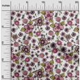 thumbnail image 1 of oneOone Polyester Lycra Medium Pink Fabric Florals Craft Projects Decor Fabric Printed By The Yard 56 Inch Wide, 1 of 4