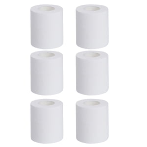 6 PCS Soft Toilet Paper, Bathroom Daily Necessities Tissue 4 Ply White Bath Towels for The Washroom, Kitchen, Workshop or A Restaurant
