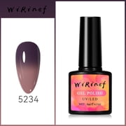 FcBaudy Nail Gel Color Changing Gel Nail Lacquer Temperature Change Gel Nail Lacquer Soak Gel Polishing Nail Art Sky Collection Gradient Nails For Nail Art DIY Home nail art