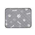 thumbnail image 1 of Dog Washable Pee Pads Bone Pattern Reusable Water Absorption Prevent Slipping Waterproof Breathable Pet Training Pads 90 X 75 Cm/35.4 X 29.5in, 1 of 5