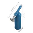 thumbnail image 2 of OUNONA Locking Oil Nozzle Grease Gun Alloy Blue For Mechanics 1Pack, 2 of 8