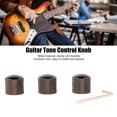 thumbnail image 4 of 3PCS Guitar Knobs, Metal Guitar Dual Stacked Knobs Volume Tone Control Knobs For Electric Guitar Bass, 4 of 8