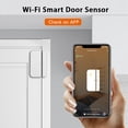 thumbnail image 1 of CEHVOM Wifi Door Sensor Remote Alarm Reminder Google- Linkage APP Alarm Situation Query,Clearance Deals, 1 of 9