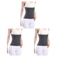 thumbnail image 2 of Thinsony Breathable And Moisture Absorbing Waist Back Support For Added Comfort Skin gray L 3Set, 2 of 6