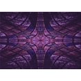 thumbnail image 1 of Ahgly Tapis Rectangulaire Lavable en Machine Intérieur Transitionnel Violet Profond, 8 Pieds x 12 Pieds, 1 of 7