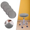 thumbnail image 3 of GROWTH TANK Housses de Tabouret Rondes Lavables Protecteur pour Tabouret 12- Chaise Gris, 3 of 9
