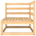 thumbnail image 2 of vidaXL 2 Piece Garden Lounge Set with Cushions Solid Wood Pine, 2 of 5
