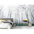 thumbnail image 3 of 3D Wallpaper Snow Bird Forest SKU# WAL0032, 3 of 7