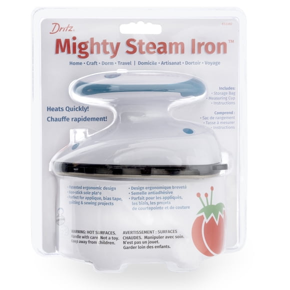 Dritz Mighty Steam Iron, Travel Iron