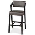 thumbnail image 1 of Hillsdale Snyder 43.5" Wood Contemporary Bar Stool in Black Washed, 1 of 1