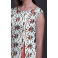 thumbnail image 4 of Bimba Printed Side Slit Straight KurtisForWomen Sleeveless Summer Kurta, 4 of 6