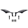 thumbnail image 3 of Krator Custom Rear View Mirrors Black Pair w/Adapters Compatible with Kawasaki VN Vulcan Classic Drifter 800, 3 of 3