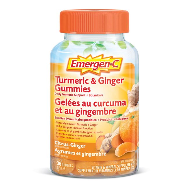 EMERGEN-C Gelées au Curcuma et au Gingembre