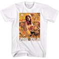 thumbnail image 1 of Janis Joplin T-Shirt pour Adulte Blanc à Motif Dessiné sur Image 5TG, 1 of 2