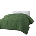thumbnail image 3 of BedTreat Down Alternative Comforter with Corner Tabs - All Season Quilted Full Size 240 GSM Green Comforter, Machine Washable Microfiber Bedding, 3 of 8
