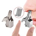 thumbnail image 4 of Nose Hair Trimmer, Portable R Round Head Quiet 360 Degrees Rotate Manual Nose Hair Remover  For Home, 4 of 8