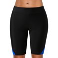 thumbnail image 2 of LEEy-world Short de Bain pour Femme Standard Sol Searcher Volley Boardshort Bleu,G, 2 of 5