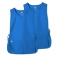 thumbnail image 1 of Adar Unisex Cobbler Apron (2 Pack) with 2 Pockets/Adjustable Ties - Available in 18 Colors, 1 of 6