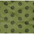 thumbnail image 4 of oneOone Organic Cotton Poplin Twill Fabric Floral Block Print Sewing Fabric BTY 42 Inch Wide, 4 of 4