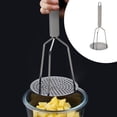 thumbnail image 1 of Ovzne Outils de Cuisine Presse à Pommes de Terre en Acier Inoxydable avec Poignée en Liquidation, 1 of 7