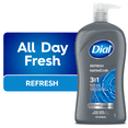 thumbnail image 1 of Dial Men 3in1, Body, Wash, Hair Wash, Face Wash, Blue Sage Scent, 473ml, Dermatologist Tested, Free from Silicones, Parabens, Phthalates, 1 of 8