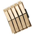 thumbnail image 1 of AMERTEER 10 Pcs Drying Clip Windproof Clips Windproof Metal Quilt Clothes Pins Golden, 1 of 6