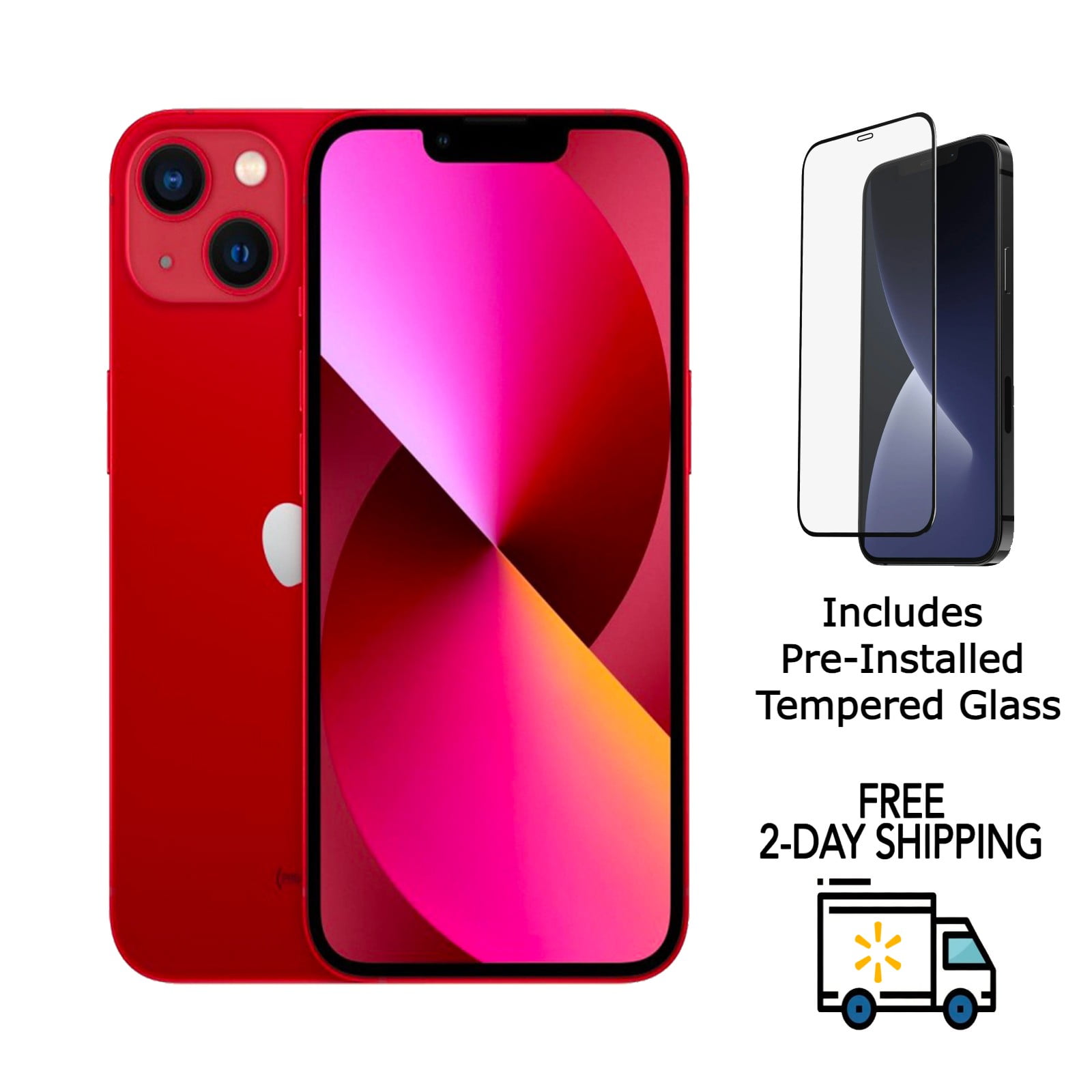Refurbished Apple iPhone 13 Mini A2481 (Fully Unlocked) 128GB Red