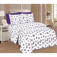thumbnail image 2 of Beverly Hills 1800 Series Ultra Soft Printed 6 PC Sheet Set (Full, Jasmine), 2 of 3