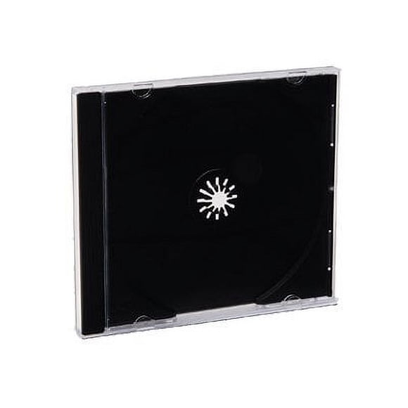 Storage Media Storagecasecd-dvdjewelblacktray200pk